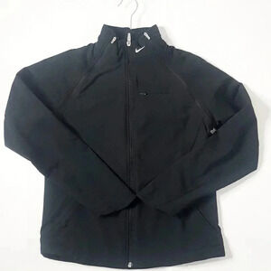 Nike Sports Jacket Sz Small  black ventilated